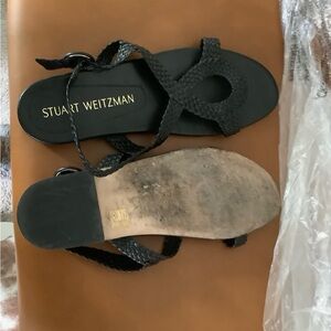 Stuart Weitzman Black Women's Sandals